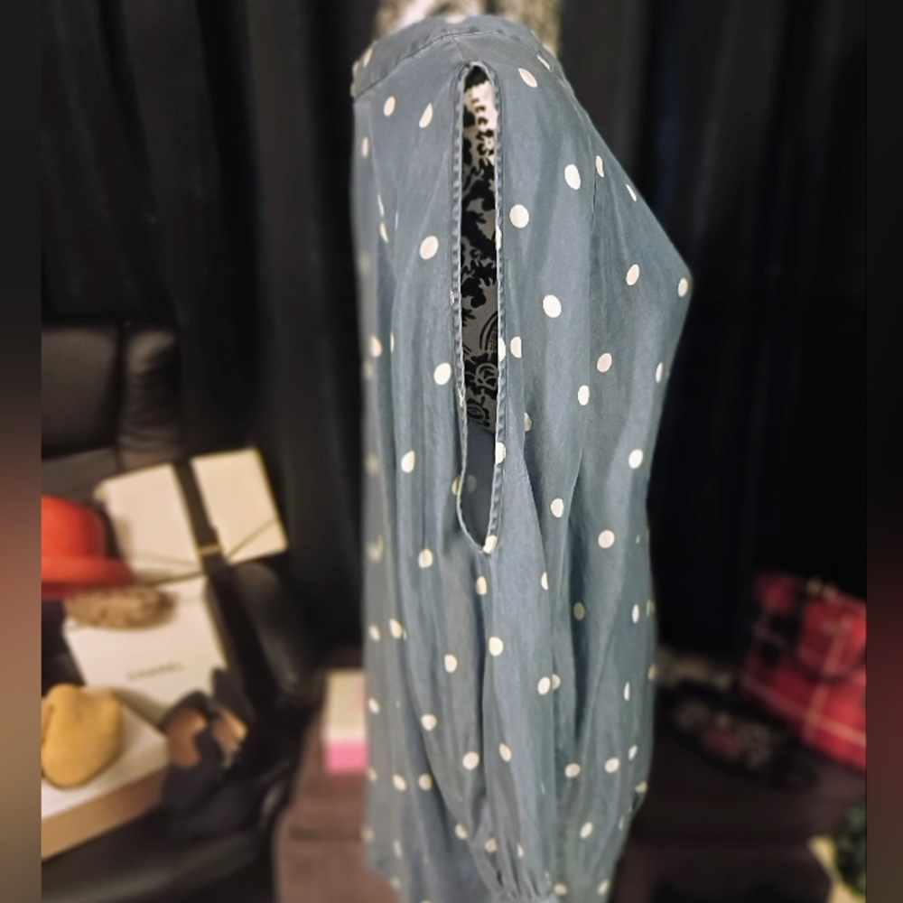 Polka Dot Long Sleeve Top Moving Sale! Everything must go!🚚 - Picture 3 of 3